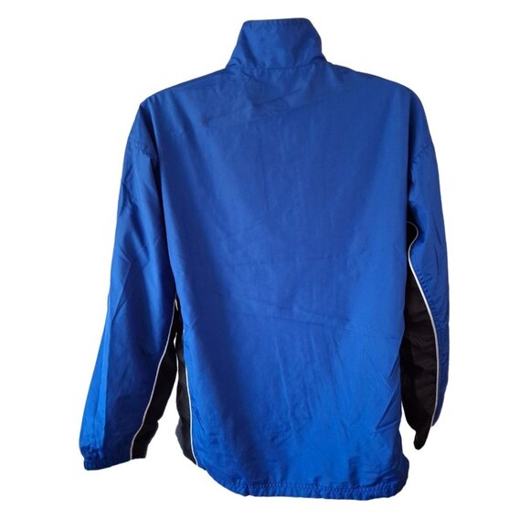 Vintage Reebok Full-Zip Windbreaker Jacket Mens Blue Large - Picture 2 of 6